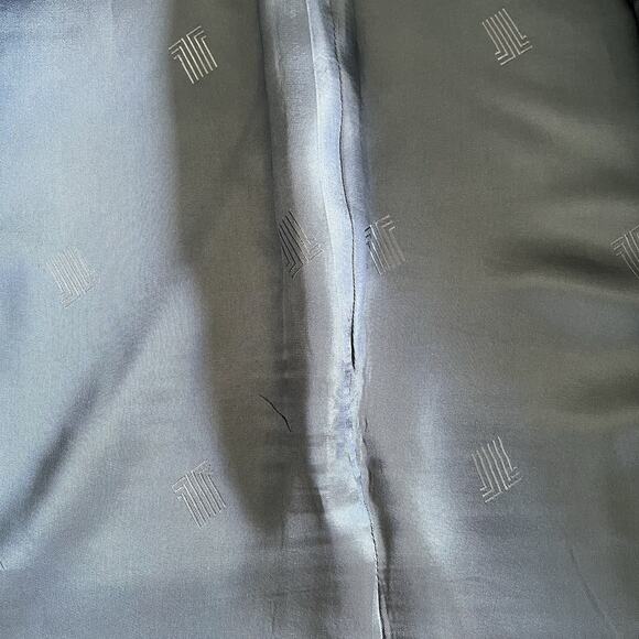 Vintage Lanvin men’s Navy Blue Two Button Blazer Jacket military gold - Picture 10 of 13